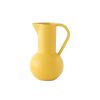 raawii Carafes Et Decanteurs | Carafe Strom Small Ceramique Jaune / 0,75 L - H 20 Cm / Fait Main - Raawii