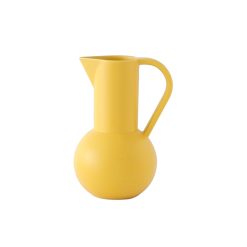 raawii Carafes Et Decanteurs | Carafe Strom Small Ceramique Jaune / 0,75 L - H 20 Cm / Fait Main - Raawii