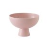 raawii Saladiers, Coupes Et Bols | Coupe Strom Medium Ceramique Rose / O 19 Cm - Fait Main - Raawii