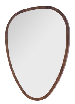 Maison Sarah Lavoine Miroirs | Miroir Mural Ovo Medium Bois Naturel / 57 X 75 Cm - Noyer - Maison Sarah Lavoine