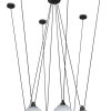 DCW Éditions Suspensions | Suspension Acrobate N°326 Verre / Lampe Gras - 6 Abat-Jours O 25 Cm - Dcw Editions