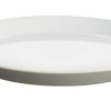 Alessi Assiettes | Assiette Tonale Ceramique Gris Blanc / O 26,5 Cm - Alessi