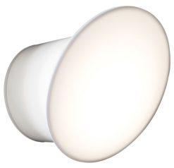 Luceplan Luminaires D'Exterieur | Applique D'Exterieur Ecran Led Plastique Blanc - Luceplan