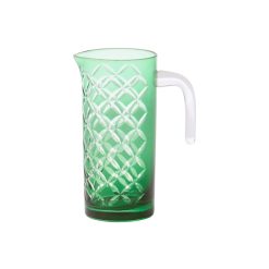 Pols Potten Carafes Et Decanteurs | Carafe Cutting Verre Vert / 1 Litre - Pols Potten