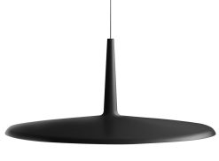 Vibia Led | Suspension Skan Plastique Noir Led / O 60 Cm - Vibia