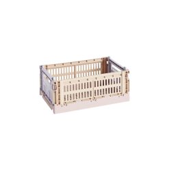 Hay Paniers Et Petits Rangements | Panier Colour Crate Mix Plastique Small / 17 X 26 Cm - Recycle - Hay