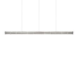 Flos Suspensions | Suspension Luce Orizzontale S3 Verre / Led - L 248,8 Cm - Flos