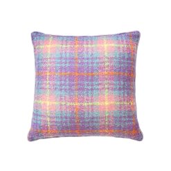 POPUS EDITIONS Coussins | Coussin Romy Tissu Rose / 45 X 45 Cm - Mohair - Popus Editions