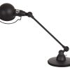 JieldÉ Kids | Lampe De Table Signal Metal Noir / 1 Bras - L 40 Cm - Jielde