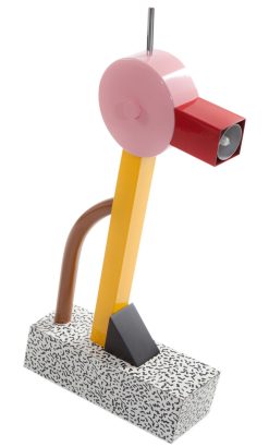 Memphis Milano Lampes De Table | Lampe De Table Tahiti Metal Plastique Multicolore Ettore Sottsass / 1981 - Memphis Milano