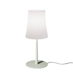 Foscarini Lampes De Table | Lampe De Table Birdie Easy Small Plastique Vert / H 43 Cm - Foscarini