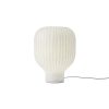 Muuto Lampes De Table | Lampe De Table Strand Tissu Blanc / O 29 X H 39 Cm - Muuto