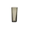 Iittala Vases | Vase Aalto Verre Gris / 7 X 7 X H 18 Cm - Alvar Aalto, 1936 - Iittala