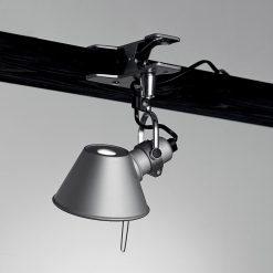 Artemide Led | Applique Avec Prise Tolomeo Micro Pinza Led Metal / Spot A Pince - H 20 Cm - 1987 - Artemide