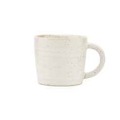 House Doctor Tasses Et Mugs | Tasse A Espresso Pion Ceramique Blanc Gris / Porcelaine - House Doctor