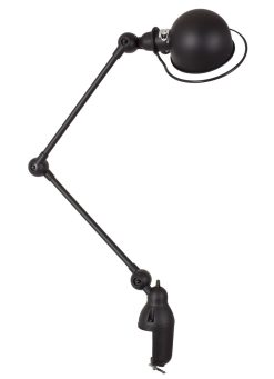 JieldÉ Kids | Lampe De Table Loft Metal /Base Etau - 2 Bras Articules - H Max 80 Cm - Jielde