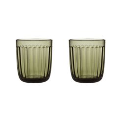 Iittala Verres | Verre Raami Verre Vert / 26 Cl - Set De 2 / Jasper Morrison - Iittala