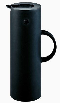 Stelton Gourdes Et Thermos | Pichet Isotherme Classic Em77 Plastique Noir / 1 L - Stelton