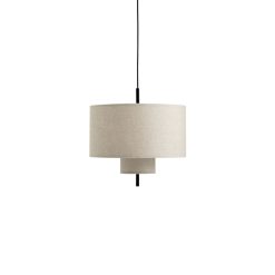 NEW WORKS Suspensions | Suspension Margin Tissu Beige / O 48 X H 34 Cm - New Works