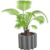 Slide Pots Et Plantes | Pot De Fleurs Gear Plastique Gris - Slide