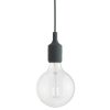 Muuto Suspensions | Suspension E27 Plastique Vert / Silicone - Ampoule Incluse - Muuto