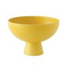 raawii Saladiers, Coupes Et Bols | Coupe Strom Large Ceramique Jaune / O 22 Cm - Fait Main - Raawii