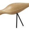 Normann Copenhagen Objets Deco Et Cadres-Photos | Decoration Oiseau Shorebird L Bois Naturel / L 22 X H 14 Cm - Normann Copenhagen