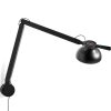 Hay Led | Applique Avec Prise Pc Metal Plastique Noir / Double Bras - Hay