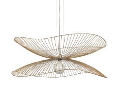 Forestier Suspensions | Suspension Libellule Large Metal Beige / O 100 X H 40 Cm - Forestier