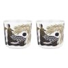 Marimekko Tasses Et Mugs | Tasse A Cafe Peura Ceramique Or / Sans Anse - Set De 2 - Marimekko