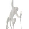 Seletti Suspensions | Suspension Monkey Hanging Plastique Blanc / Indoor - H 80 Cm - Seletti