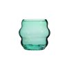 Fundamental Berlin Vases | Vase Muse Medium Verre Vert / Cristal De Boheme - O 18 X H 18 Cm - Fundamental Berlin