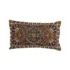 Bloomingville Deco Textile | Coussin Emalie Tissu Multicolore / 60 X 35 Cm - Motifs Brodes - Bloomingville