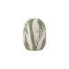 Bloomingville Vases | Vase Adalena Ceramique Vert / O 23,5 X H 30,5 Cm - Peint A La Main - Bloomingville