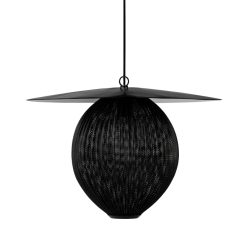 Gubi Suspensions | Suspension Satellite Medium Metal Noir / Mategot - Reedition 1953 - Gubi