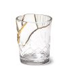 Seletti Verres | Verre Kintsugi N°1 Verre Transparent Or / Verre & Or Fin - Seletti