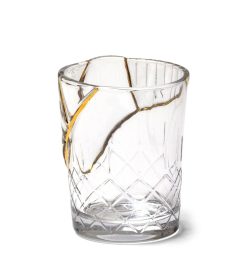 Seletti Verres | Verre Kintsugi N°1 Verre Transparent Or / Verre & Or Fin - Seletti