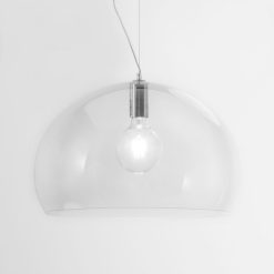 Kartell Suspensions | Suspension Fl/Y Small Plastique Transparent / O 38 Cm - Kartell