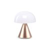 Lexon Lampes Sans Fil | Lampe Sans Fil Rechargeable Mina Mini Led Metal Plastique / H 8,3 Cm / Indoor - Lexon