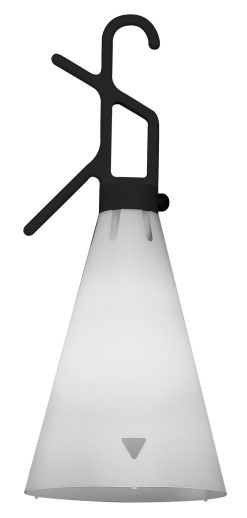 Flos Kids | Baladeuse Mayday Indoor Plastique Noir / H 53 Cm - Konstantin Grcic, 2000 - Flos