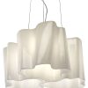 Artemide Suspensions | Suspension Logico Mini Verre Blanc 3 Elements X120° - Artemide