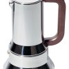 Alessi Cafetieres | Cafetiere Italienne 9090 Metal / 1 Tasse - Alessi