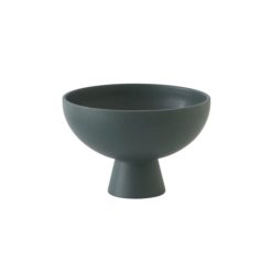 raawii Saladiers, Coupes Et Bols | Coupe Strom Small Ceramique Vert / O 15 Cm - Fait Main - Raawii