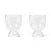 Ferm Living Verres | Verre Still Verre Transparent / Set De 2 - Verre Souffle Bouche - Ferm Living