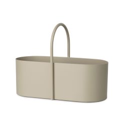 Ferm Living Paniers Et Petits Rangements | Panier Grib Metal Beige - Ferm Living