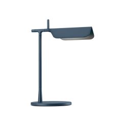 Flos Lampes De Table | Lampe De Table Tab T Led Metal Bleu / Orientable - Flos