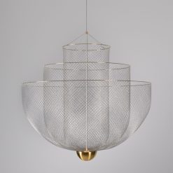 Moooi Suspensions | Suspension Meshmatics Large Led Metal / O 90 Cm - Grillage - Moooi