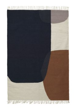 Ferm Living Tapis | Tapis Kelim Merge Tissu Multicolore / Large - 140 X 200 Cm - Ferm Living