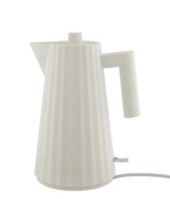 Alessi Theieres Et Bouilloires | Bouilloire Electrique Plisse Plastique Blanc / 1,7 L - Alessi