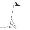 &tradition Lampadaires | Lampadaire Tripod Hm8 Metal Noir / Modele De 1953 - &Tradition